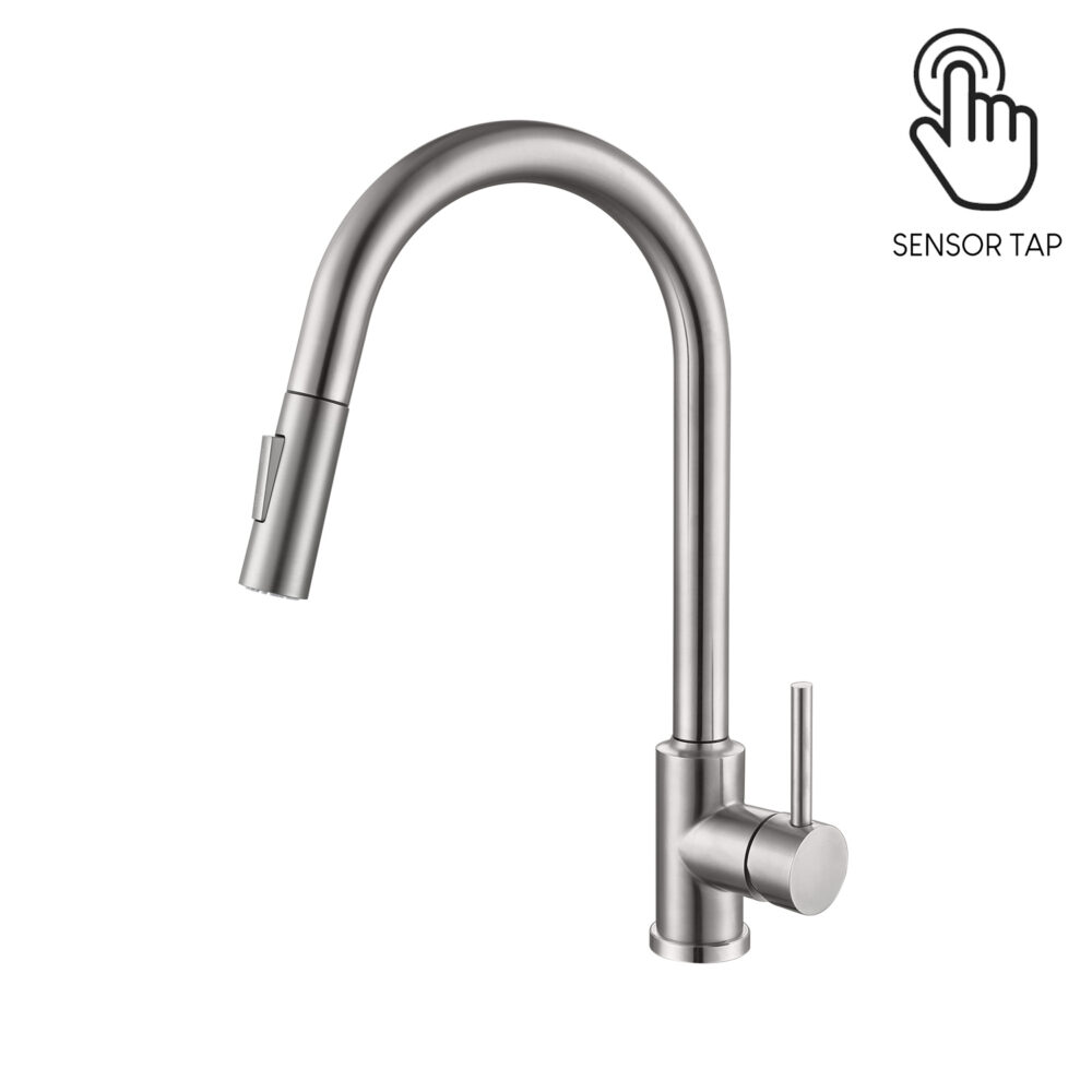 SANTINO Kitchen Mixer Touch-free Sensor Tap with Pull Out Spray