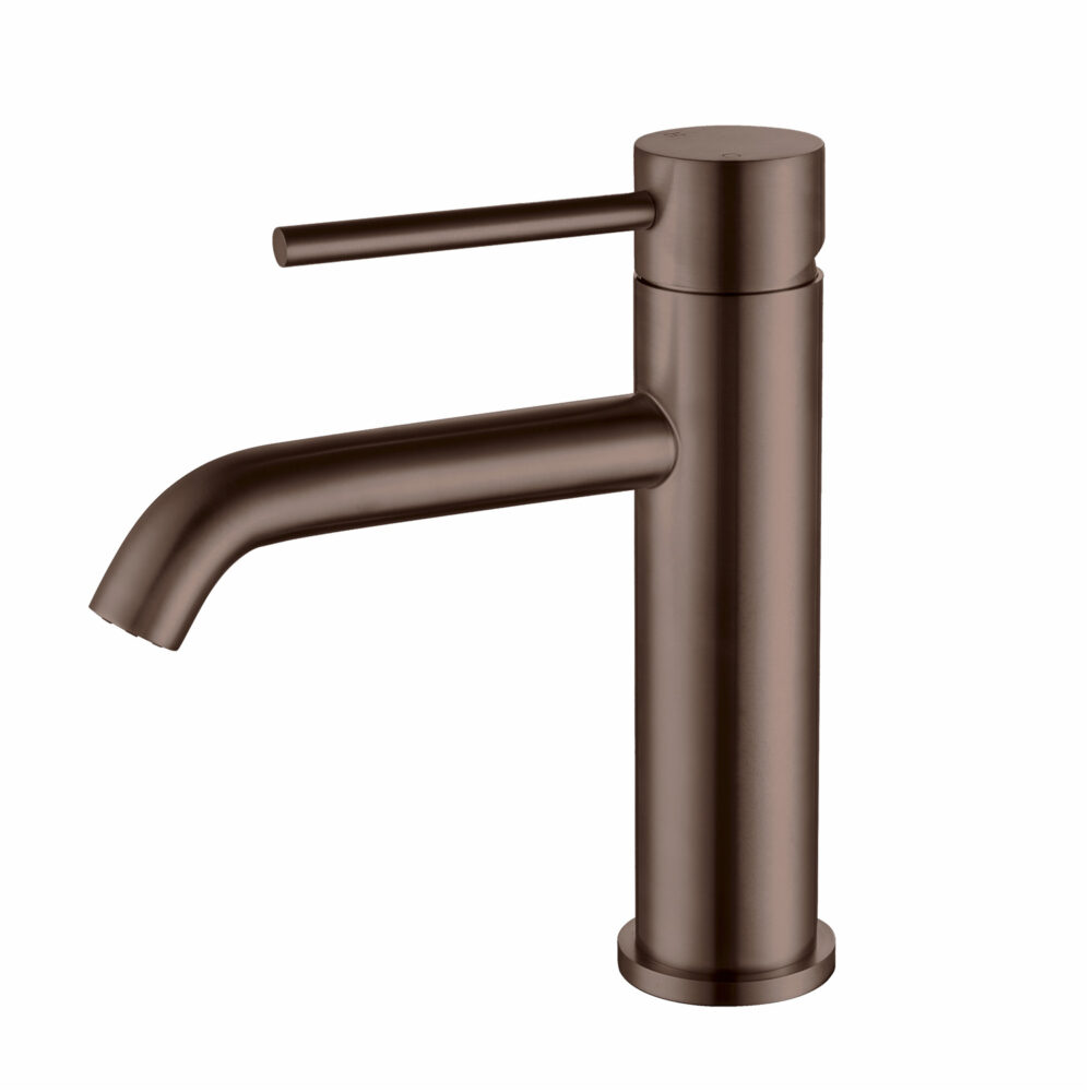 ARUVO™ VENTRO Single Lever Basin Mixer | Brushed Bronze